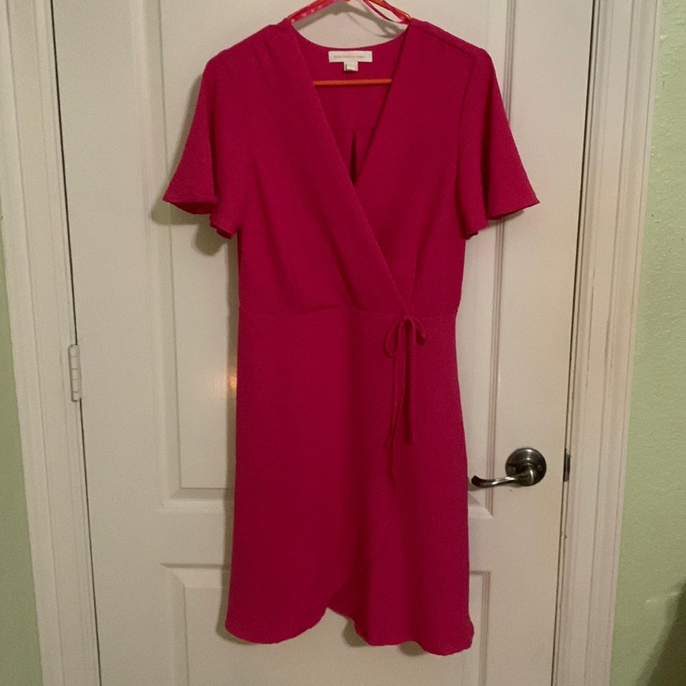 Pink short dress